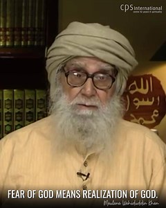 591K views · 10K reactions | Knowledge Helps in Deeper Realization of God | Maulana Wahiduddin Khan | Facebook