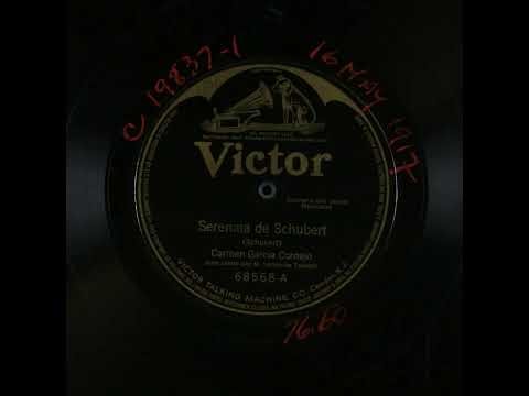 Serenata de Schubert - Carmen García Cornejo with M. Lerdo de Tejada