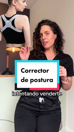 Enpezamos a decir NO a las “soluciones” simples y caras que no sirven para NADA 🤷🏻‍♀️ Para corregir el cuerpo, hay que trabajar el cuerpo 💪🏼 Estos ejercicios sin unos de muchos, y en 3 semanas viene mi programa Recupera tu Espalda, asi que preparense 🙌🏻 #kinesiologia #correctordepostura #ejerciciosposturales