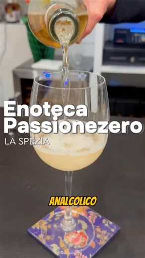 Enoteca Passione Zero alcol a La Spezia.