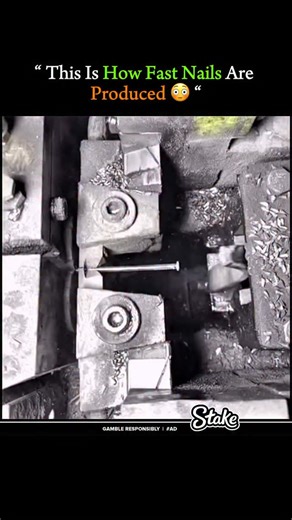 Knowledge Matrix | Watch how nails are made in just seconds with high-speed machines. What used to take time by hand is now done in a flash with precision and... | Instagram