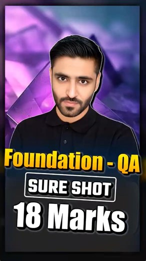 CA Foundation QA Important Topics