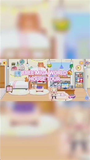 Free aesthetic house miga world ib : me #migaworldgame #houseideas