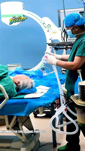 An elderly woman rests peacefully after surgery, showing strength and resilience as she begins her journey toward recovery. #PostSurgery #ElderlyCare #PatientRecovery #MedicalCompassion | Great Doctor