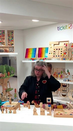 Join Alice Sharp as she presents our tickit® Wooden Enchanted Figures ✨ A spellbinding set of 10 beautifully crafted characters inspired by traditional fairy tales, including a king, queen, witch, wizard, fairy, knight, dragon, unicorn, frog prince and ogre. Made from smooth, solid beechwood with simple printed features and faux leather embellishments, these tactile figures are designed for little hands and big imaginations. Perfect for small world play, storytelling and developing descriptive l