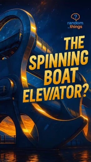 The Spinning Boat Elevator of Scotland! 🚢🏗️ #Shorts