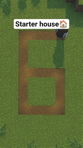 Minecraft starter house tutorial