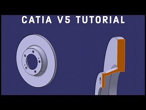 CATIA V5 Tutorial #41 | Brake Rotor | Beginner
