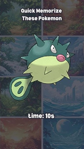 Only Sharp Minds Beat This Pokémon Memory Game 🧩