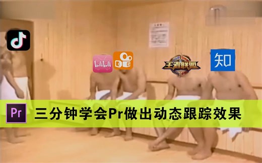 轻松做出Pr动态跟踪贴图效果