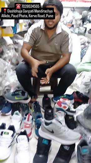 72K views · 606 reactions |  New Sport's Shoes Dashbhuja Ganpati Mandirachya Alikde, Paud Phata, Karve Road, Pune. ☎️ 7028634565 #sportshoes #shoes #sneakers #runningshoes #fashion #sepatuolahraga #sport #sepatu #nike #womenshoes #adidas #yeezy #sports #onlineshopping #sepatusport #casualshoes #shoeslover #footwear #kasutmurah #shoesaddict #running #sepatuoriginal #v #sepaturunning #fashionshoes #menshoes #nikeshoes #adidasbarricade #sandal #sportswear | Shoe Trend | Facebook