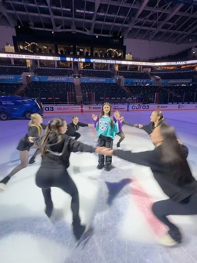 #nunya on hockey arena 🔥 #mariaiankovskaia #нанья