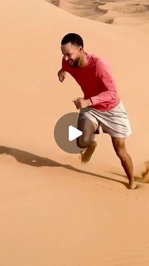 Golden State Warriors on Instagram: "Steph Curry conquered some workouts in the desert dunes  @carl_performance"