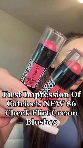 UMM YOU NEED THESE NEW @Catrice Cosmetics BLUSHES. ONLY $6?! 😳 #catrice #catricecosmetics #catricecreamblush #catricecheekflirtblush #catricecreamblush #catricereview #affordablemakeupreview #affordablecreamblush