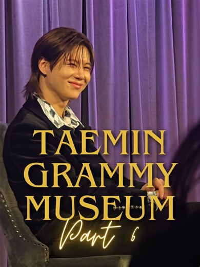 Taemin is the first K-Pop Male solo artist to perform at Coachella AND Las Vegas. That is insane, and I am unbelievably proud of him. To be there for him for such big accomplishments and the Grammy Museum interview & performance? 2010 little Shawol me is over the moon. I am so excited to see where 2026 takes both of us! 🎙️ Does everybody know that he’s about to make history as the first Kpop Male solo artist to perform at Coachella? How did you feel when you first heard the news? 🐣 A little bi