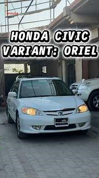 2005 Honda Civic Oriel (Eagle Eye) Review – Only 94k KM Driven! #honda #ghousiamotors #fyp #fypシ