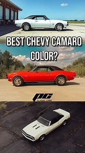 6.1K views · 36 reactions | Which Camaro Color Do You Prefer? | PC Classic Cars | Facebook