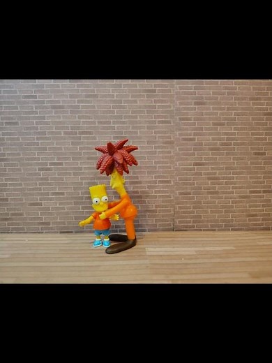 The Bart The ‪@JAKKSPacific‬ The Simpsons Stop Motion