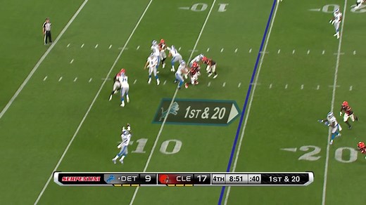 Can't-Miss Play: James Willliams completely CLEARS Browns defender on hurdle