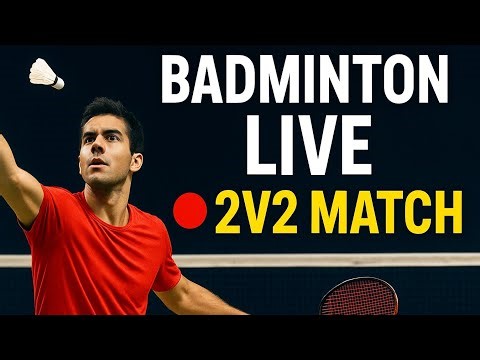 Badminton Live 🔴 | 2v2 Match | Pure Skills & Entertainment | Hindi & Bangla Commentary |
