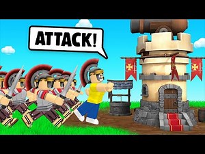 I BUILT A GLADIATOR ARMY In ROBLOX! (Tycoon)