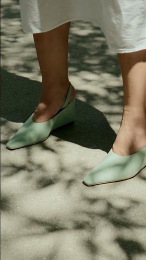Mint Green Suede Wedge Heels for Women 2026 | Sloane