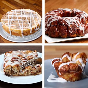 1M views · 11K reactions | Craving cinnamon rolls? We got you covered with this 6 cinnamon roll recipes! | Tasty | Facebook