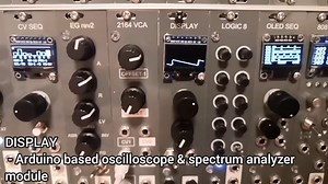 800円で作るArduinoOLEDオシロスコープ&スペクトルアナライザー-モジュラーシンセ自作