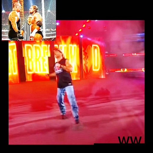 HHH vs UNDERTAKER #wwe