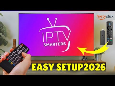 How To set up IPTV smarters pro on Firestick - Easy Guide 2026