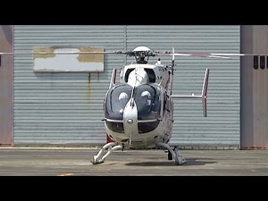 群馬ドクターヘリ BK117 C-2 エンジンスタートから離陸まで
