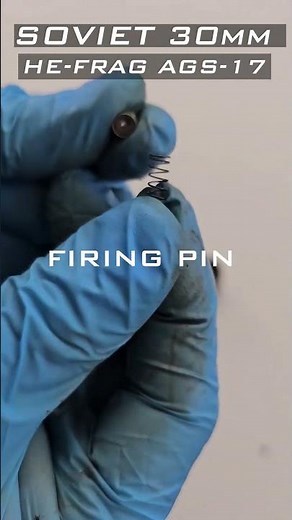 30mm Soviet High Explosive FRAG Rounds for AGS 17 Automatic Grenade Launcher #military