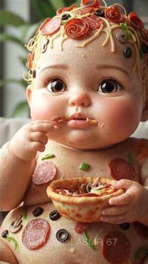 Natural Baby Fruit Feeding ASMR No Music