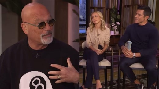 Howie Mandel has awkward 'Live' moment with Kelly & Mark