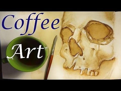 How To Paint With Coffee!