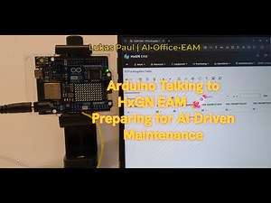Arduino meets HxGN EAM — the first step toward Machine Learning! 🤖⚙️