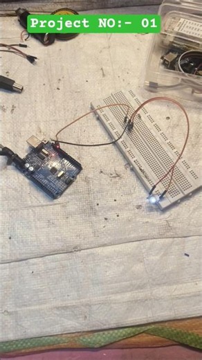 basic project using arduino uno board