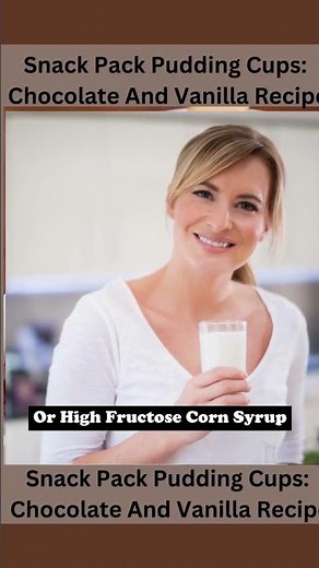 Unveiling the Ultimate Snack Pack Pudding Cups: Chocolate And Vanilla Recipe