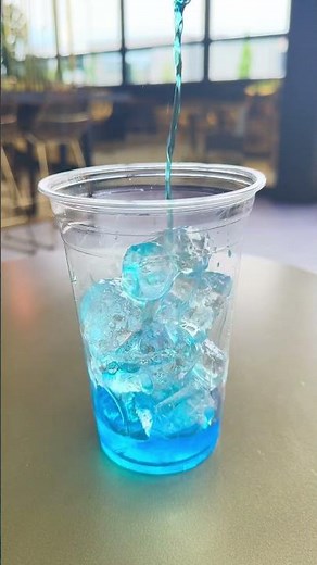 Have you tried this Au Vodka Blue Ras + Fanta Tutti Frutti combo??🤯🤝 It tastes INSANE..🔥 #icecup