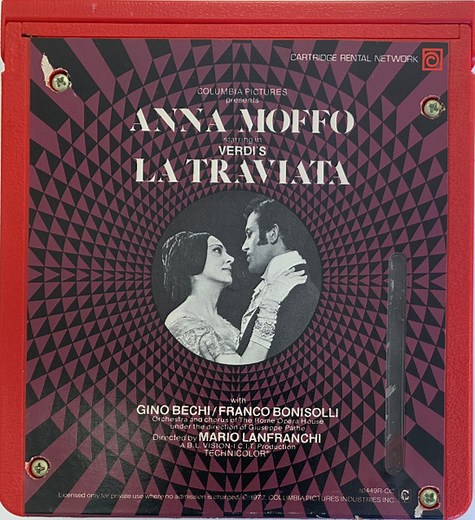 Anna Moffo, Verdi With Gino Bechi / Franco Bonisolli, Orchestra And Chorus Of The Rome Opera House Under The Direction Of Giuseppe Pathe Directed By Mario Lanfranchi - La Traviata