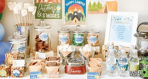 How To Make an Amazing DIY S’mores Bar | Hadley Designs Party Blog