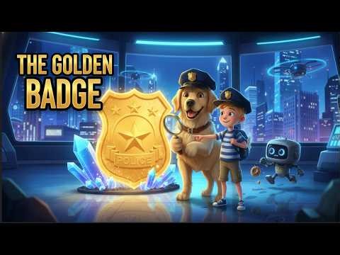 THE GOLDEN BADGE - 3D CARTOON MYSTERY