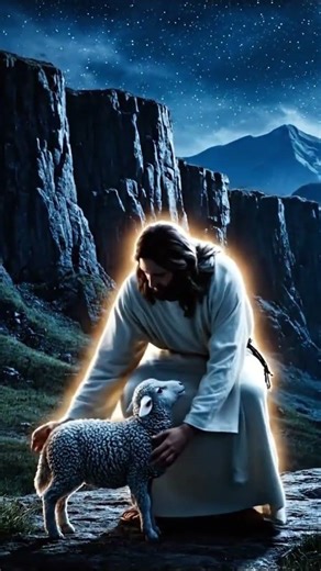 Jesus Christ Saves the Lamb from the Wolf Pack ✝️#jesus #jesusfreak #love #god