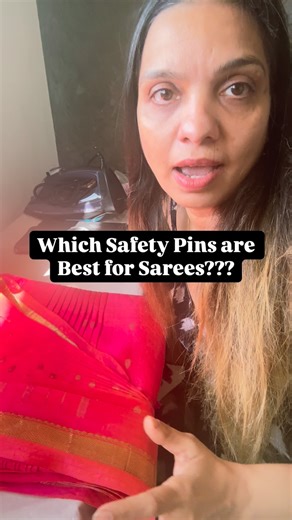 Mayuri Biyani on Instagram: "Best Safety Pins for Sarees Highly recommended by @mayurisareedraping #safetypin #safetypins #sareedraping #pinforsaree #sareeaccessories Double lock pins https://drapedivaa.com/products/pins Sunny Safety pins with ball https://amzn.to/4j7R3Sn Made in Japan pins https://amzn.to/4qfThBo"