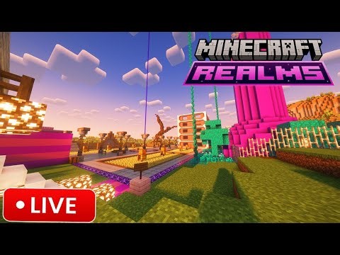 LIVE - Minecraft Realm - Back on the Realm Vibes!