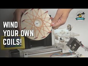DIY Arduino Based Rodin Coil Winding Machine