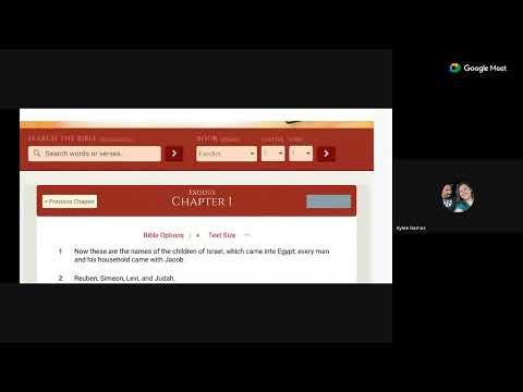 Exodus Chapter 1 Study WOGS