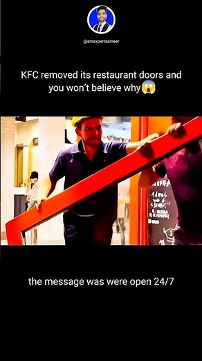 Why KFC Turned Restaurant Doors Into Ads 😱 | Brilliant Campaign Ideas #short #trending #marketing