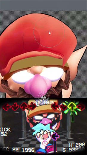 WARIO APPARITION in THE SUPER MARIO MOVIE | Mario's Madness v2