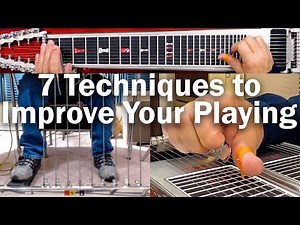 7 Techniques to Improve Your Playing | Pedal Steel Guitar Lesson